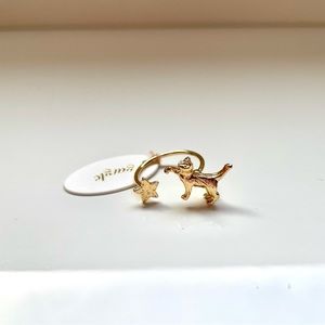 Cat-Chasing Stars Ring - Size 5.5
